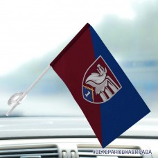 Автомобільний прапорець 1 батальйон 81 ОАеМБр два кольори